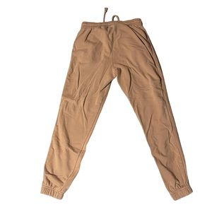 Camel jogger sweatpants pants